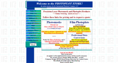Desktop Screenshot of photoplotstore.com