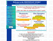 Tablet Screenshot of photoplotstore.com